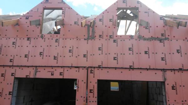 Enduit mousse extérieur