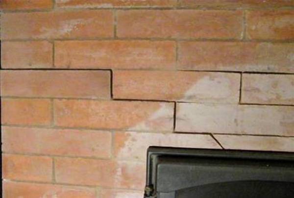 Fissures pendant le fonctionnement du four Fissures pendant le fonctionnement du four