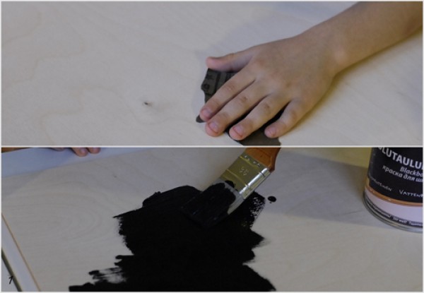 Ponçage photo et peinture Ponçage photo et peinture