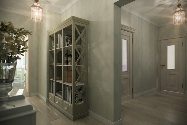 Des murs simplement peints peuvent également compléter le concept global. Des murs simplement peints peuvent également compléter le concept global.