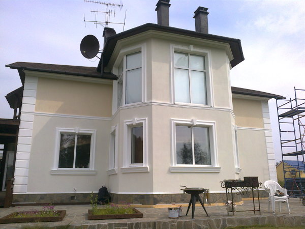 Peinture au siloxane - la meilleure option pour les façades enduites Peinture au siloxane - la meilleure option pour les façades enduites