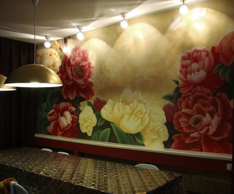 Décoration murale en placoplâtre Décoration murale en placoplâtre