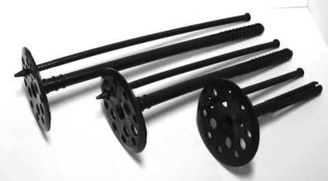 Champignons en plastique pour la fixation