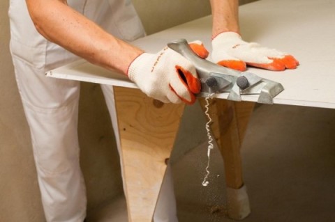 Chanfreinage des cloisons sèches Chanfreinage des cloisons sèches