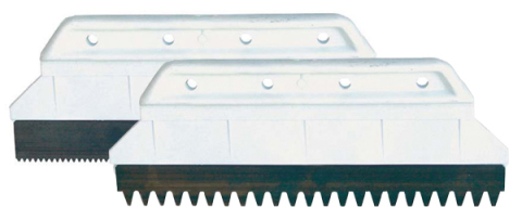 Faire un choix d'une truelle crantée