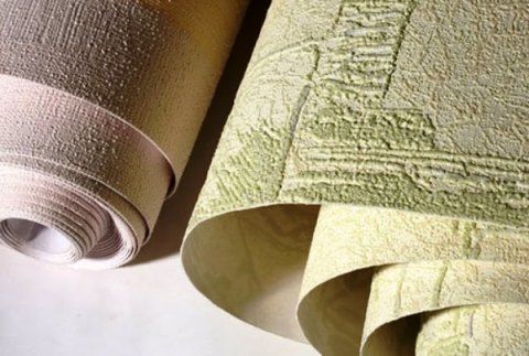 Papier peint structurel. Papier peint structurel.