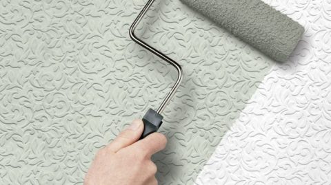 Papier peint en relief. Papier peint en relief.