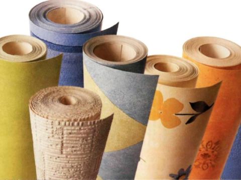 Types de papier peint en papier. Types de papier peint en papier.