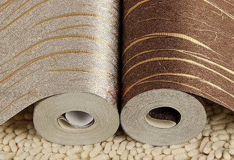 Papiers peints en vinyle à base de papier. Papiers peints en vinyle à base de papier.