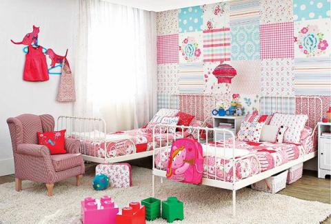 La décoration parfaite de la chambre des enfants. La décoration parfaite de la chambre des enfants.