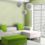 Belle décoration de la salle