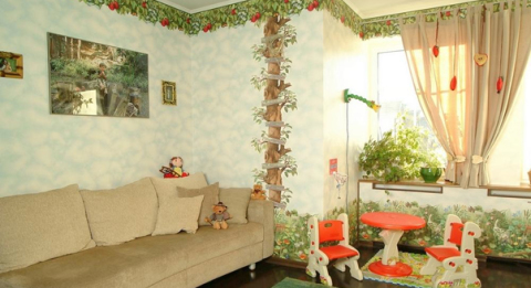 Soulevez le plafond avec du papier peint Soulevez le plafond avec du papier peint