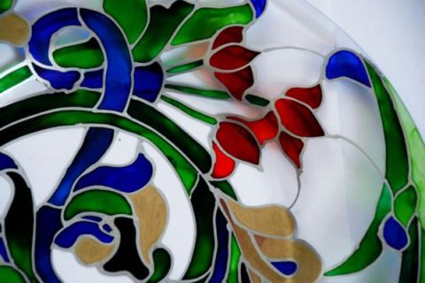 Peinture en plexiglas avec peinture acrylique Peinture en plexiglas avec peinture acrylique