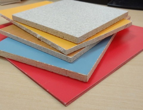 Matériau du mur coupe-feu en verre magnésite