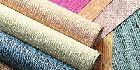 À base de vinyle non tissé