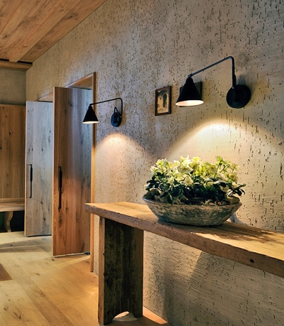 Réparation de couloir: enduit décoratif à effet Réparation de couloir: enduit décoratif à effet